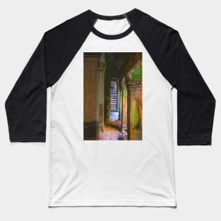 Columns Within Bayon Temple Baseball T-Shirt